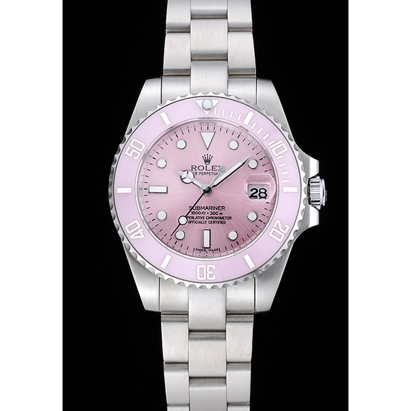 Aaa fake watches Dial Stainless Lilas Steel Submariner 1454155 Rolex Bracelet 0706
